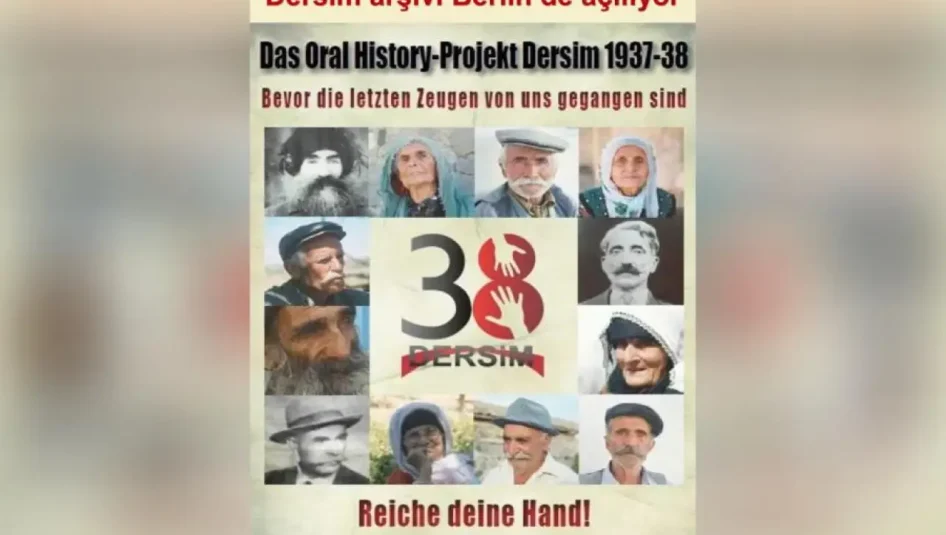 Dersim Arşivi Berlin’de açılıyor